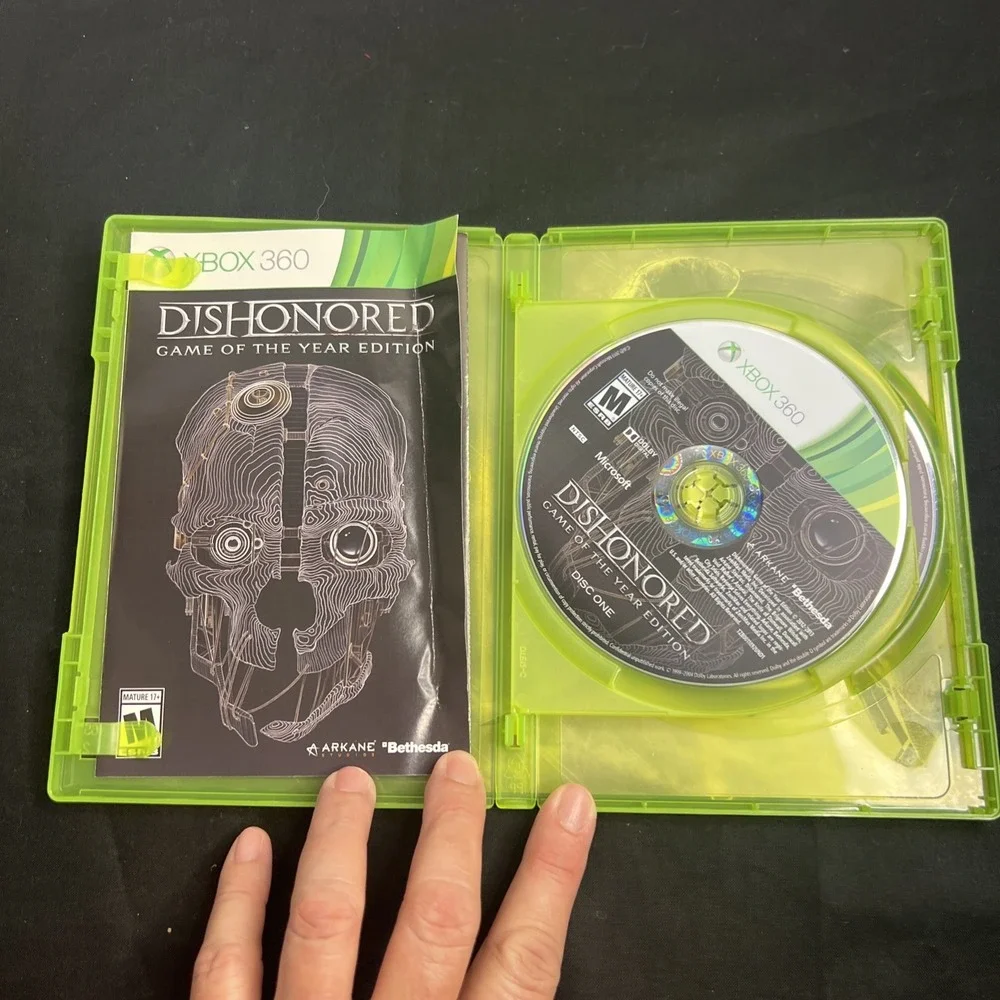 Dishonored‎ Game of the Year Edition Xbox 360 Complete With Manual